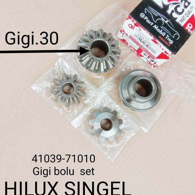GEAR KIT GIGI BOLU TOYOTA FORTUNER HAILUK HILUX SINGLE ORCA 41039-71010 PROMO