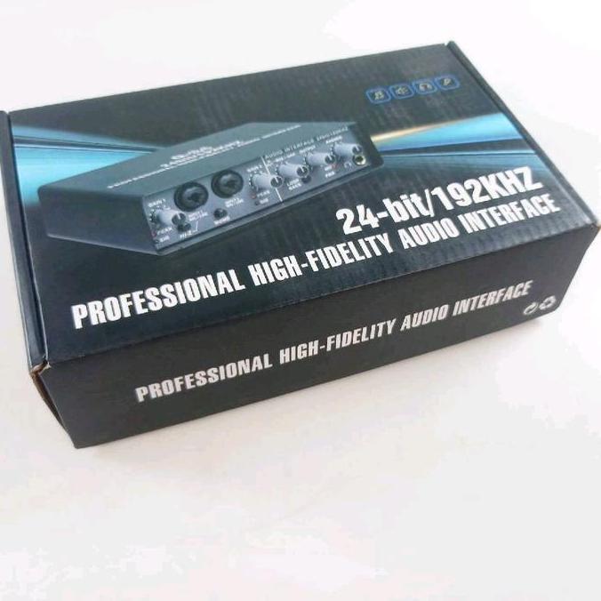 Audio Interface Q24 24bit/192khz Sound Card External Audio Interface Q24 LCS