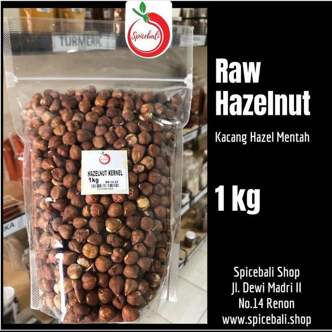 1 Kg Hazelnut Kernel / Kacang Hazelnut 1kg / Hazelnut Mentah 1 kilo SC