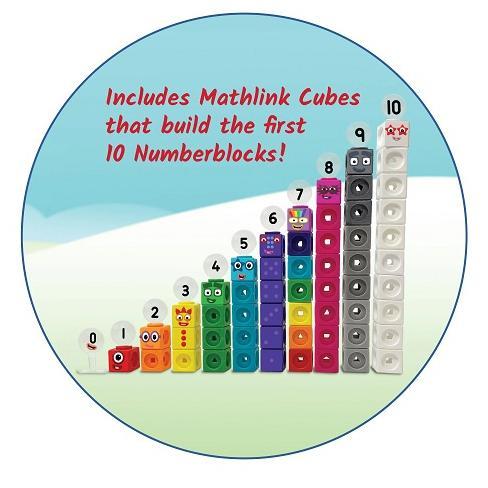 Hand2Mind - Numberblocks MathLink Cubes 110 Activity Set