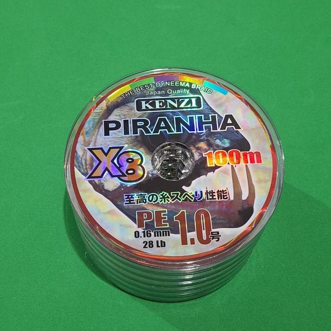 Fishing- Senar Pancing Pe Piranha X8 100M