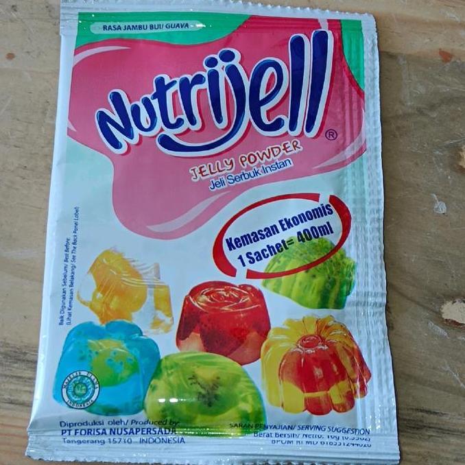 Cakes- 12Pcs-Besar Nutrijel Coklat Nutrijell Jelly 30G Nutrijel Besar 30Gram Nutrijel Jeli Besar 30 