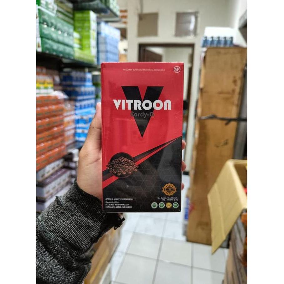 Super Murah, Cordy-G Vitroon Original 1 Box 10 Sachet Minuman Berperisa Kopi | Kopi Vitroon Cordy G 