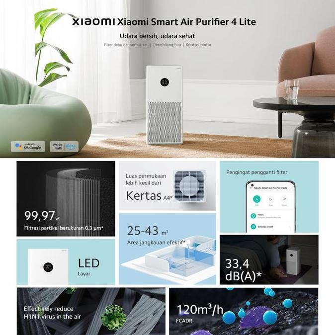 Cold- Xiaomi Smart Air Purifier 4 Compact | Xiaomi Smart Air Purifier 4 Lite