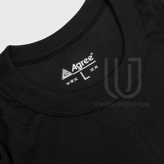 Aero- Kaos Dalam Pria Oblong Agree 1Pcs