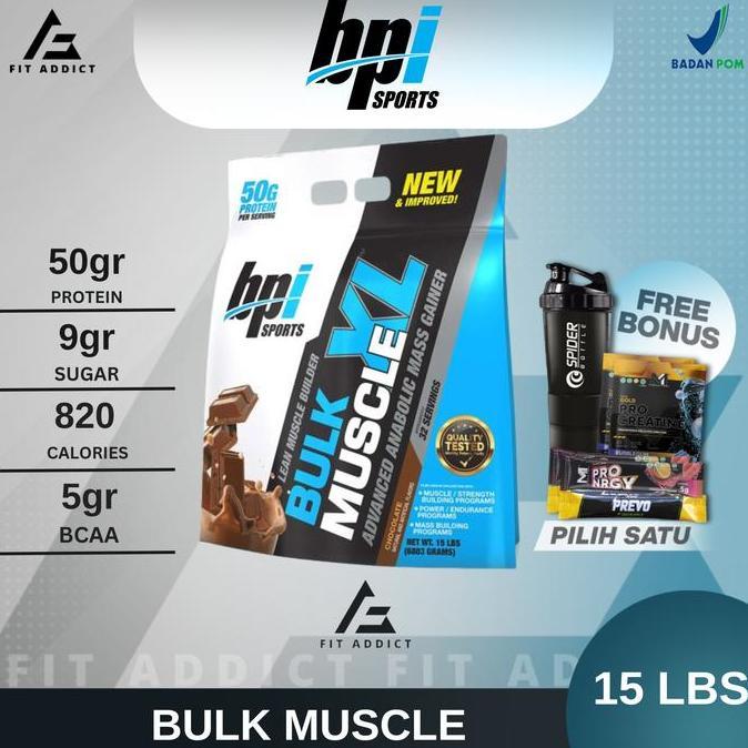 Zenmax- Bpi Sports Bulk Muscle Xl Gainer 15 Lbs Lb 15Lbs 15Lb Bulkmuscle Sport