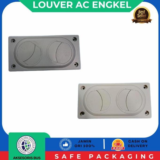 FASTONETO lover ac engkel kotak/ louver ac bus engkel