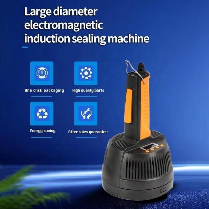 Sealer Botol Plastik terintegrasi mesin penyegel elektromagnetik Foil Induksi Portabel