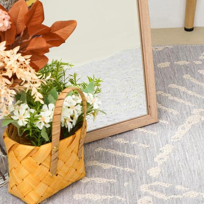 Sale Informa 33X5X150 Cm Cermin Lantai Standing Mirror Cermin Panjang Cermin Berdiri Floor Mirror