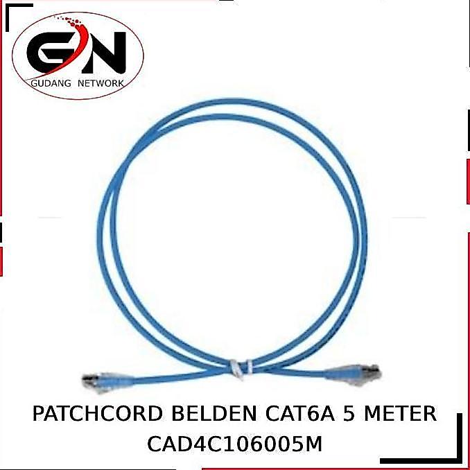 HARGA DISC - PATCHCORD BELDEN CAT6A 5 METER CAD4C106005M
