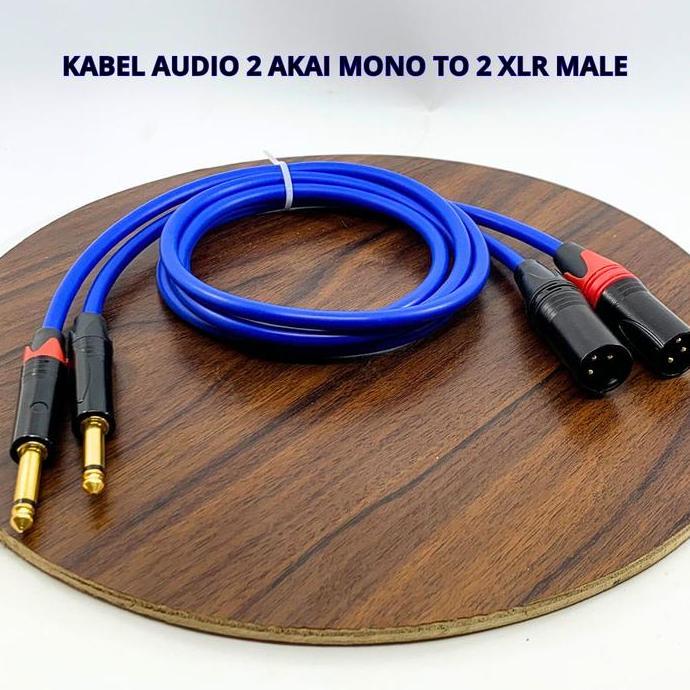 Wkpro- Kabel Audio Jack Xlr Male To Akai Mono Kabel Sinar Pt.Ewindo