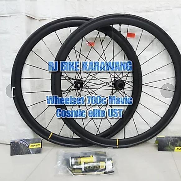 Terlariss Wheelset Mavic Cosmic Elite UST Disc Brake TA12 x 142 Roadbike