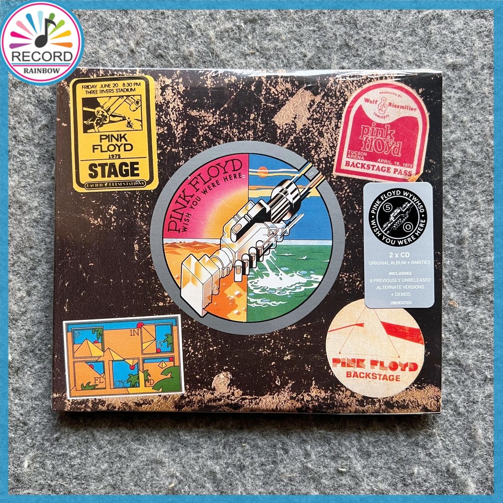Pink Floyd - Wish You Were Here Original 2CD Album [Barang baru segel​]