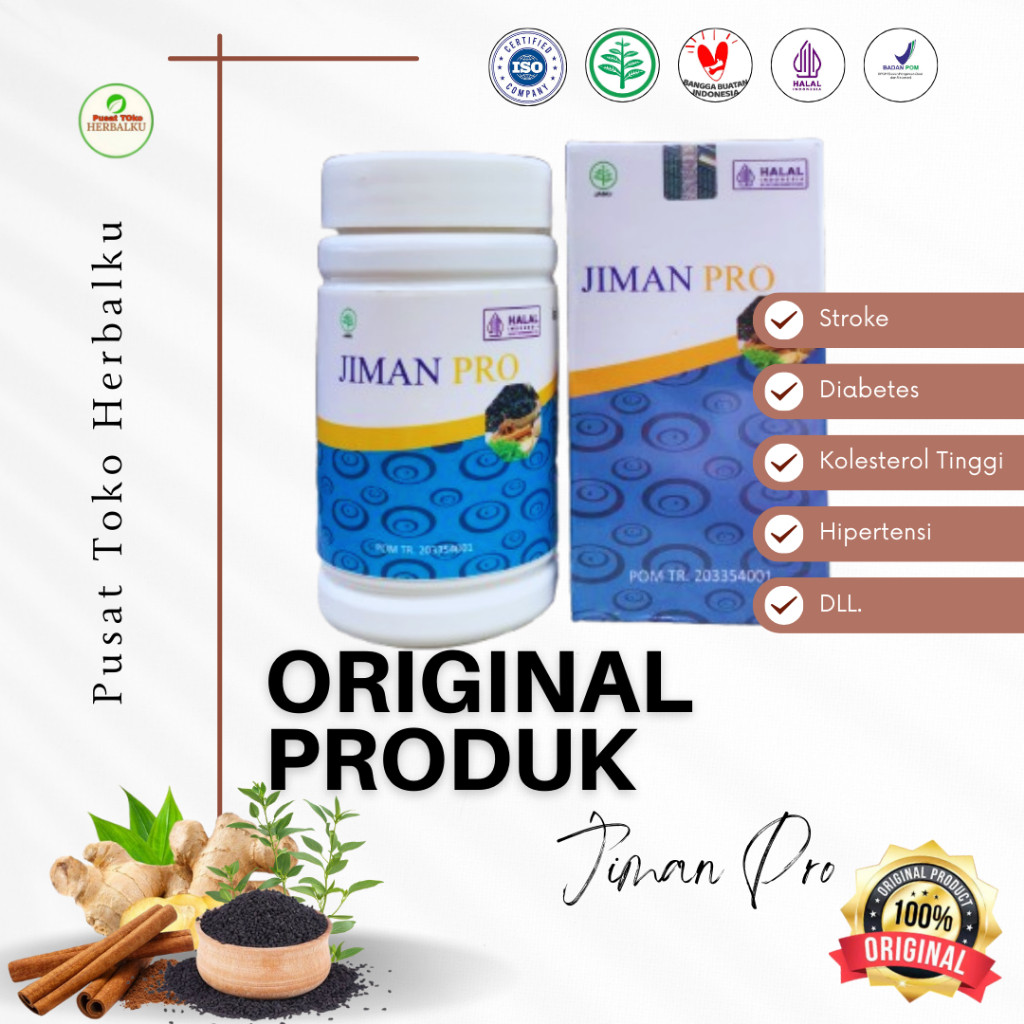 Jiman Pro Obat Herbal Alami BPOM