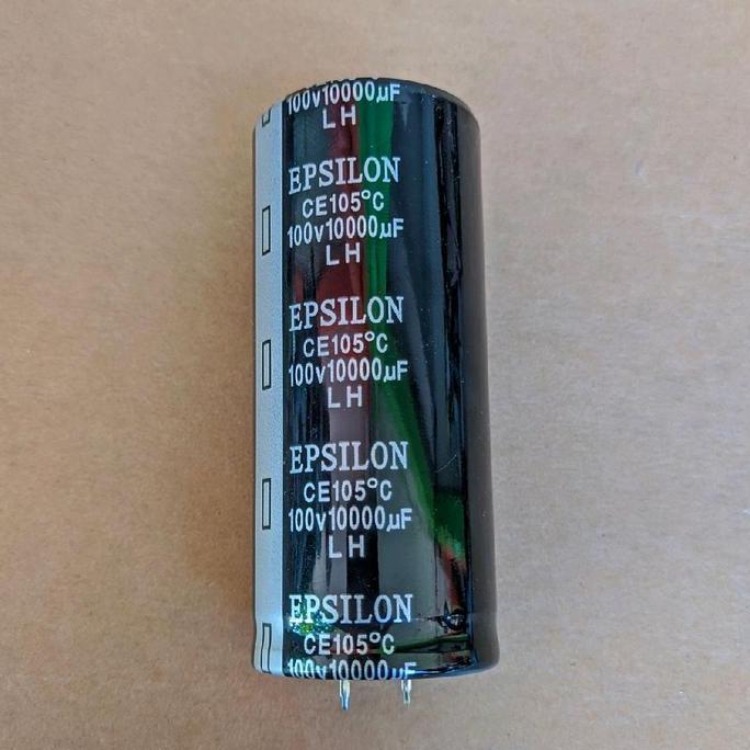 Solusoundmart - Elko Epsilon 10000Uf/100V | Elco Epsilon | Capacitor Epsilon 10000Uf/100V Original T