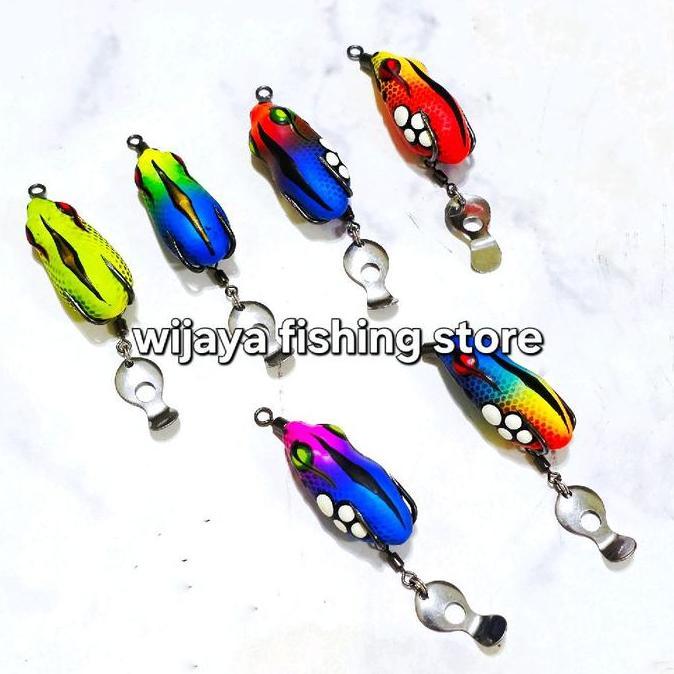 umpan soft frog bunyi jawes 4cm 5 gr