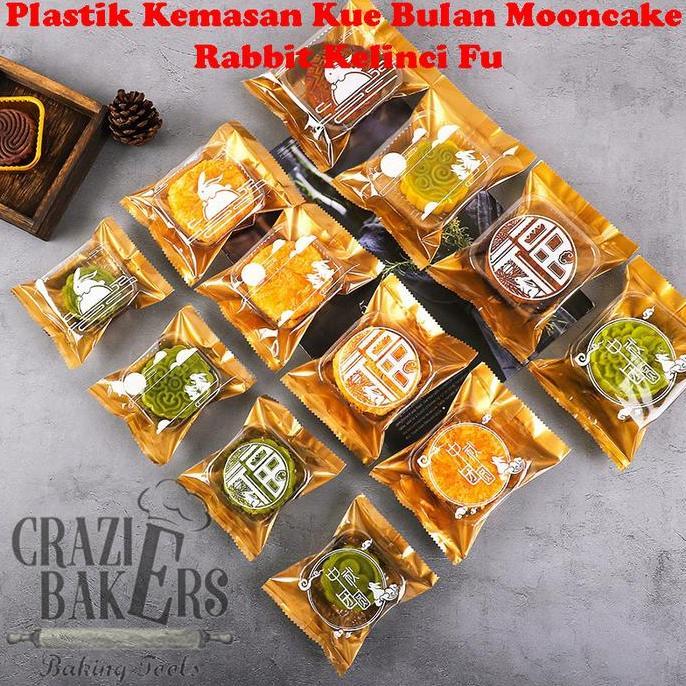 Plastik Kemasan Kue Bulan Mooncake Rabbit Kelinci Fu