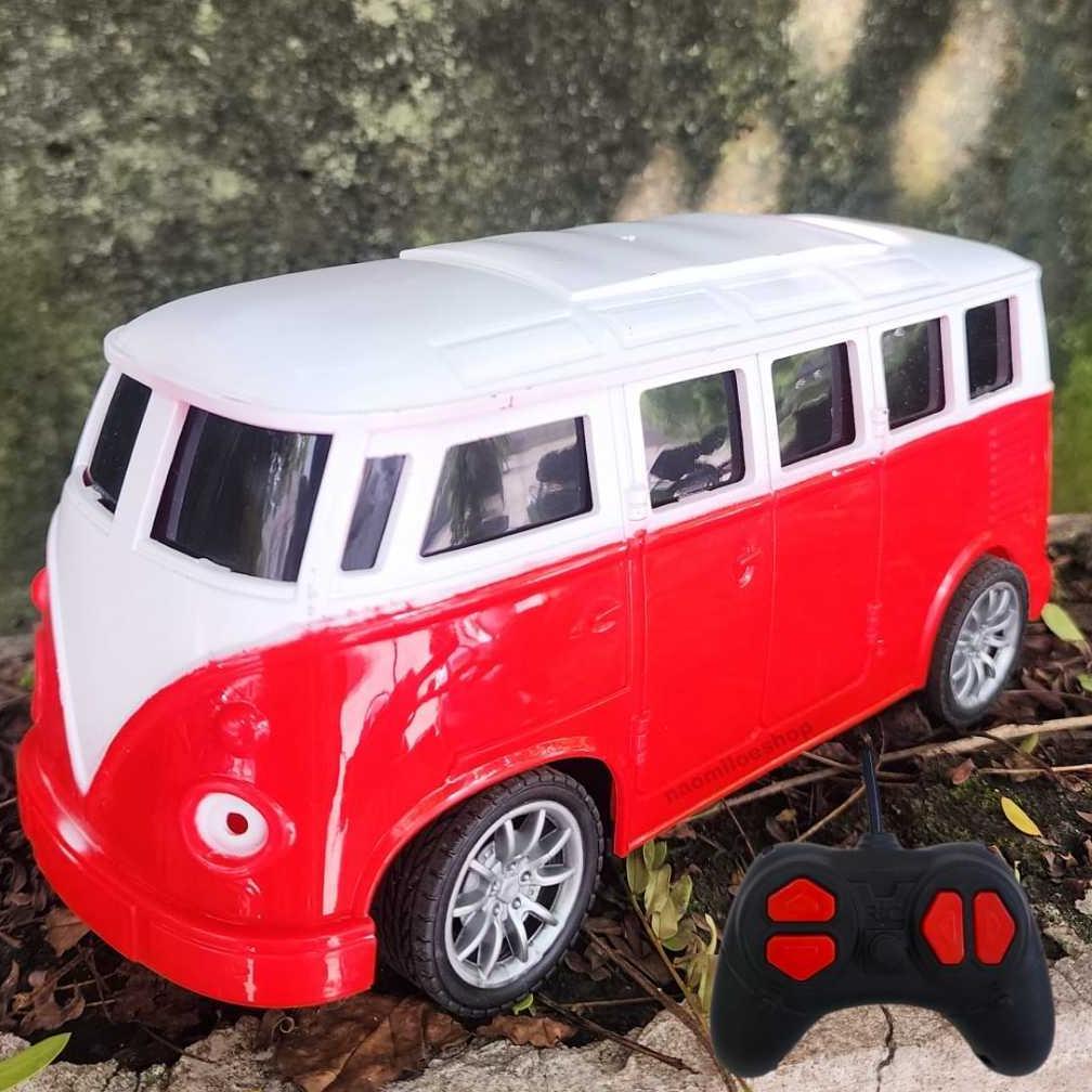 RC CAR MOBIL VAN VW COMBI Volkswagen RC bus klasik Mainan bus classic bus combi mainan mobil bus jad