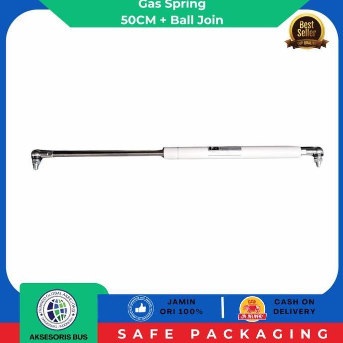 ZCXVC Gas Spring 50CM 550N+Ball Join/Shock Breker IB 50CM 550N