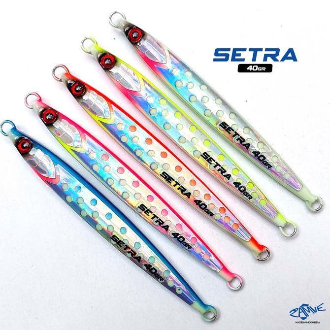 Metal Jig Polkadot Zamve Setra 40Gr Metal Jig 40Gr Metal Jig 40Gram