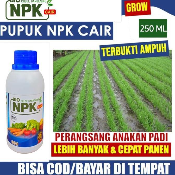 Harve- Pupuk Npk Cair Bio Npk Cair Grow Chloe Gardening Pelebat Buah