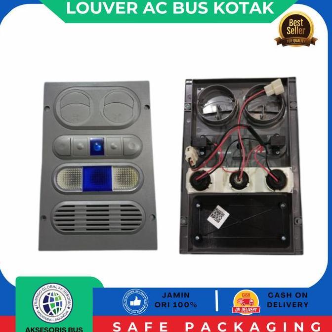 ZCXVC Louver AC Kotak/Ventilation Louver AC Bus/Kisi AC Bus Kotak