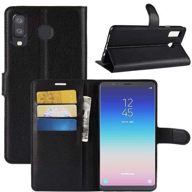 Iphone 5 5S 5G Sarung Kulit Flip Standing Cover Case Dompet Kartu