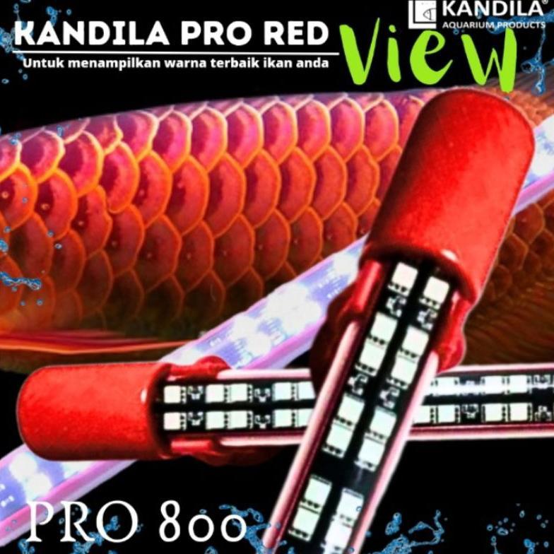 LAMPU AQUARIUM LED KANDILA PRO RED VIEW 800