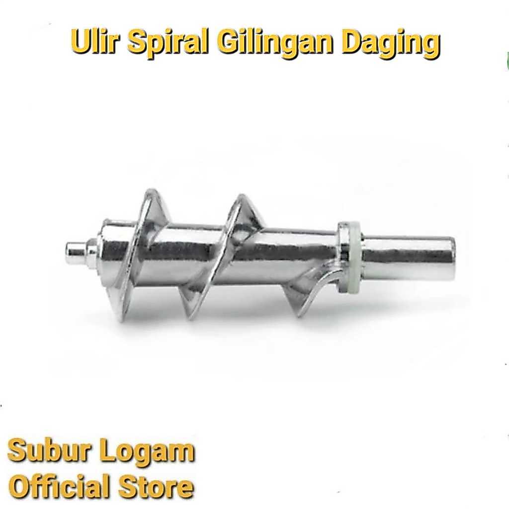 Ulir Spiral Feed Screw untuk Mesin Gilingan Daging Ossel GD 500 Osel GD500