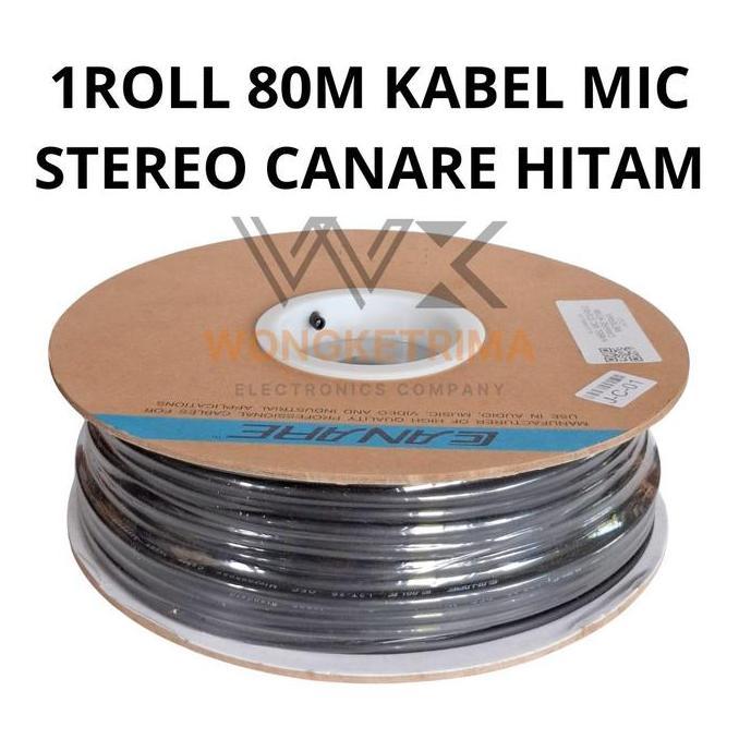Kabel Microphone Canare L2T2S 1 Roll 80M