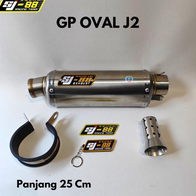 Super Promo, Silincer Racing Sj88 Gp Oval Idola J2 / J3