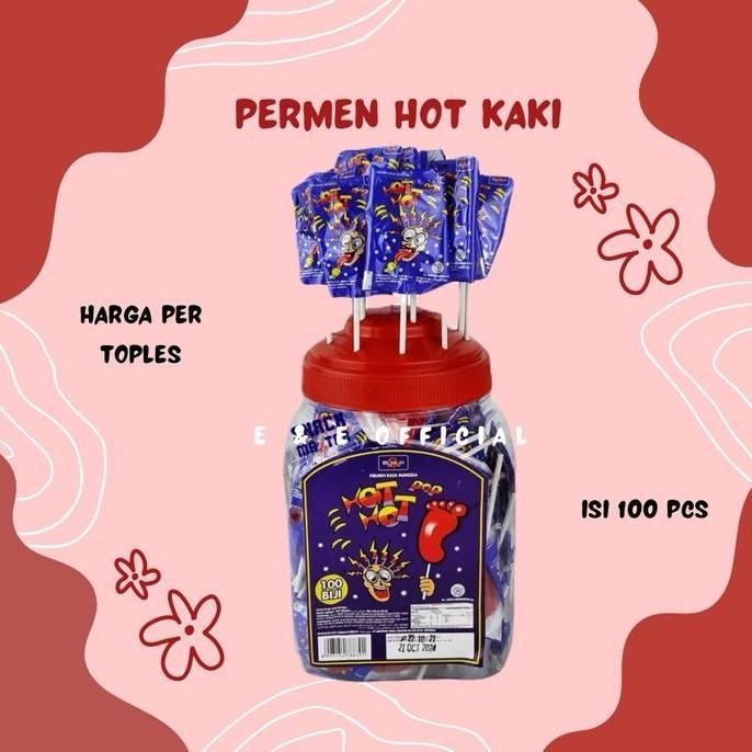 Kriuk- Permen Kaki Merah / Permen Hot Hot  / Permen Bronson / Permen Pendekar Biru / Permen Kaki Bir