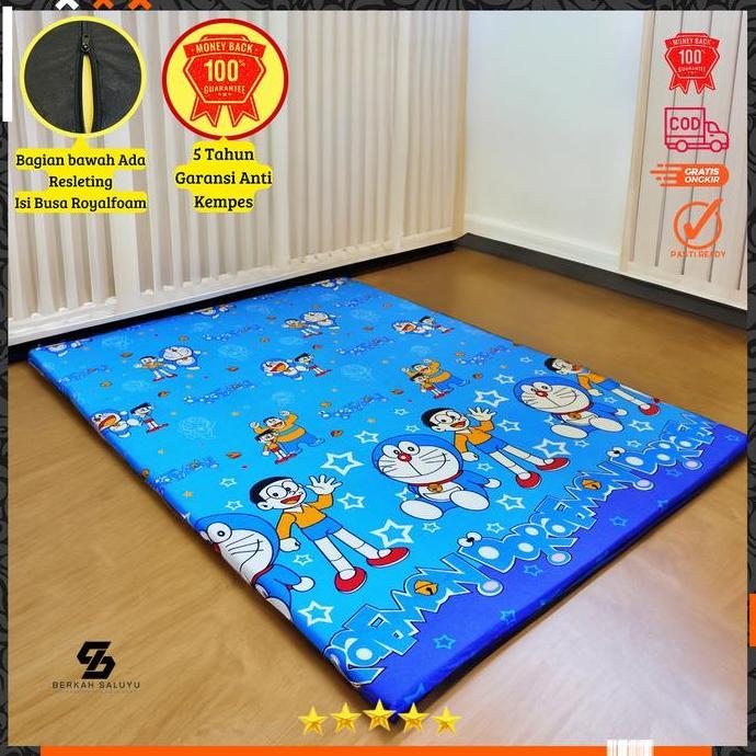 Myroom- Berkah Saluyu Kasur Busa Tebal Lipat Tebal Motif Karakter Karpet