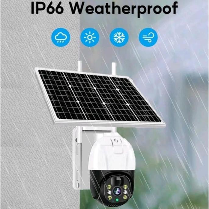 Best Seller, Cctv Sim Card 4G Waterproof Tenaga Surya