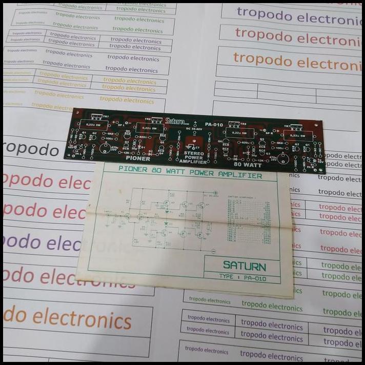 TERBARU PCB POWER AMPLIFIER 80 WATT PIONER