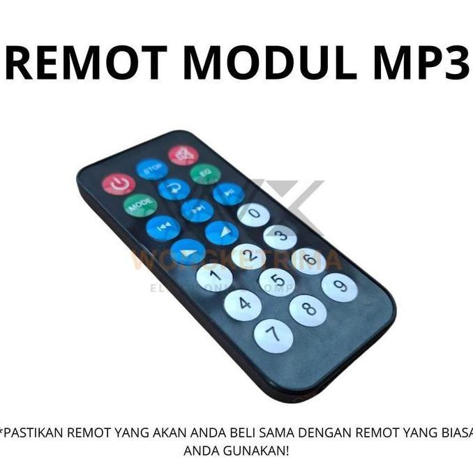 Remot Modul Mp3 Remote Amplifier, Speaker Aktif, Mp3 Player