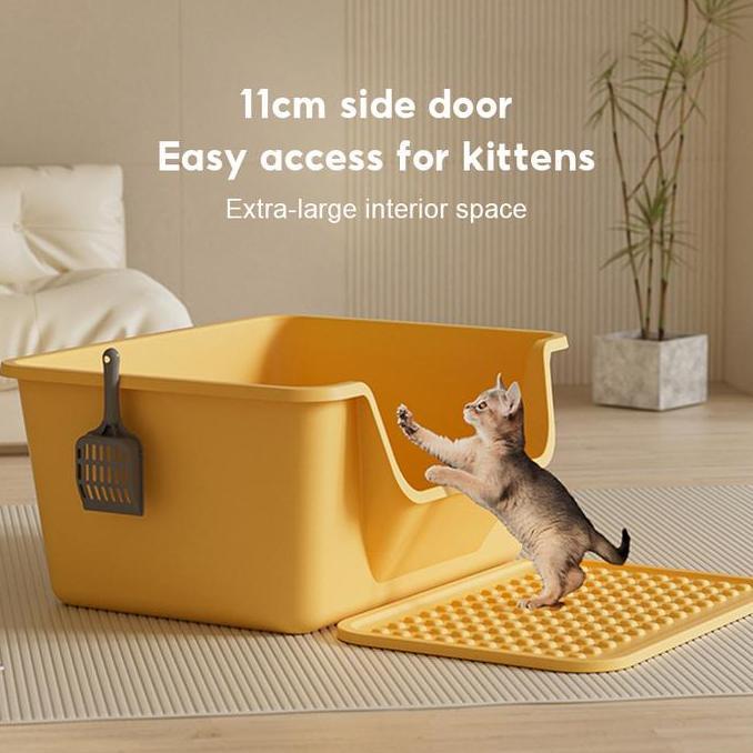 Toilet Kucing Bak Pasir Kucing Litter Box Kucing Cat Litter Box