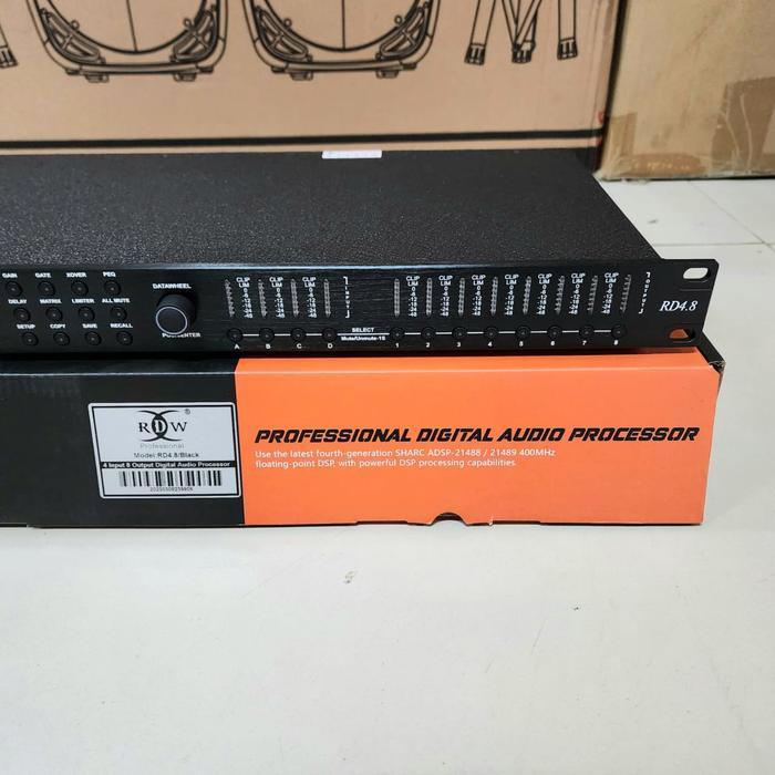 DIGITAL AUDIO PROCESSOR RDW DLMS MANAGEMENT SPEAKER RDW RD4.8 ORI ORIGINAL DAN TERPERCAYA