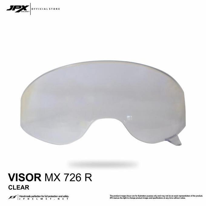 Helmet- Visor Mx-726R - Kaca Helm Jpx Mx-726R