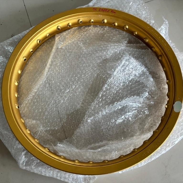 VELG TK EXCEL TK JAPAN 185 X 17 VELG JARI JARI TK RACING TK JAPAN EXCEL 185X17 GOLD
