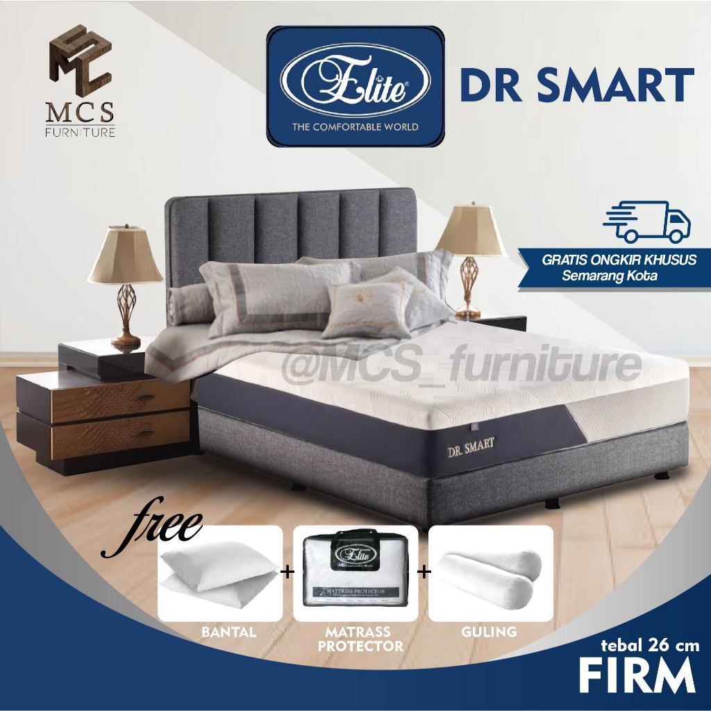 Springbed Elite Dr Smart Harga Pabrik Original 100% Ortopedic Mebel Furniture Semarang