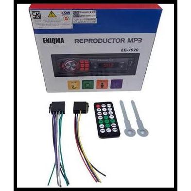 GRATIS ONGKIR SINGLE DIN ENIGMA EG-7920 SINGLE MP3 BLUETOOTH ENIQMA TAPE MOBIL 