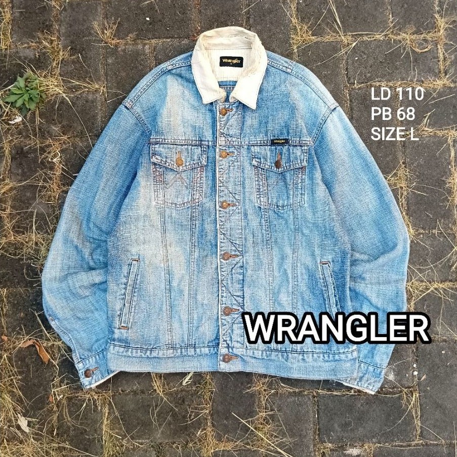 JAKET REPEAT WRANGLER/JAKET JEANS/SECOND