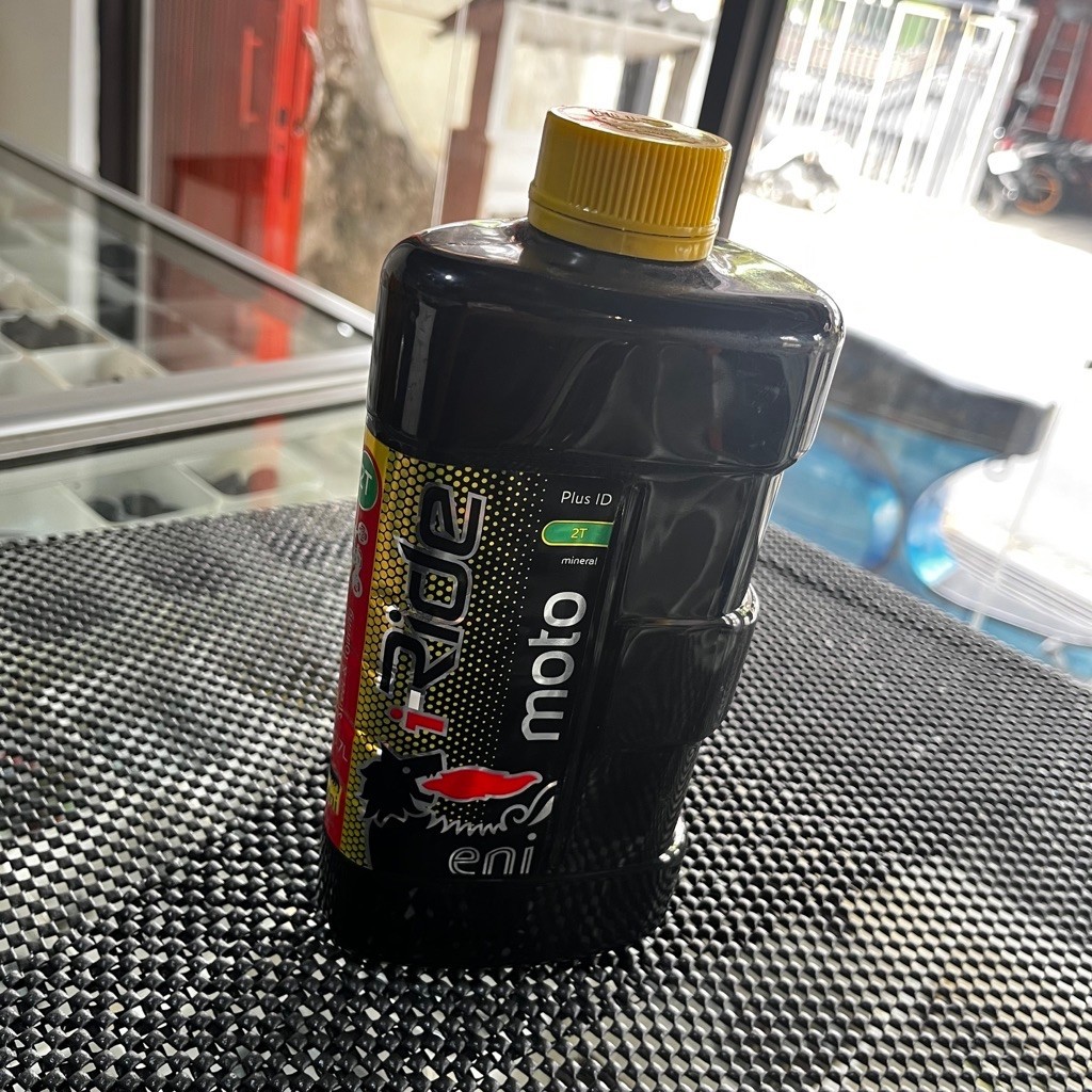 Agip Eni Smokeless I Ride 2T Oli Samping Original
