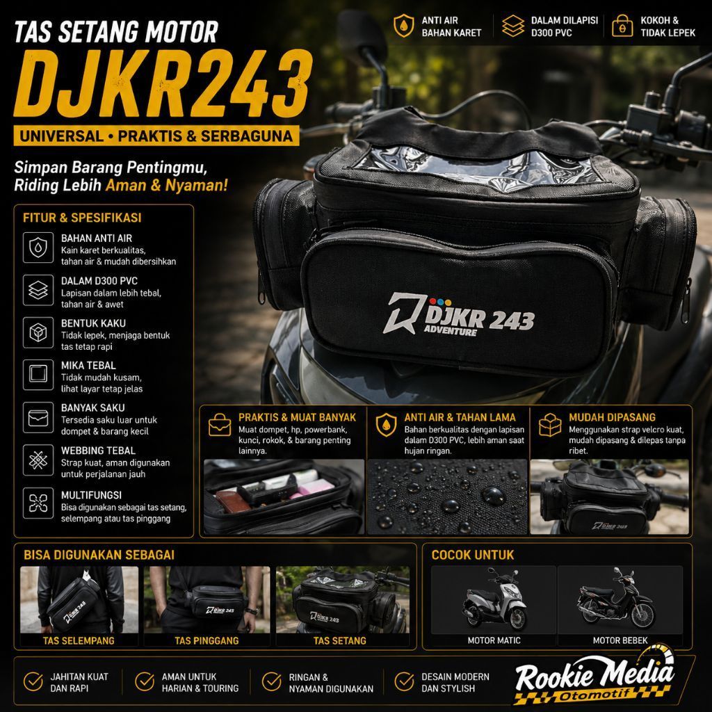 TAS SETANG MOTOR DJKR243– UNIVERSAL