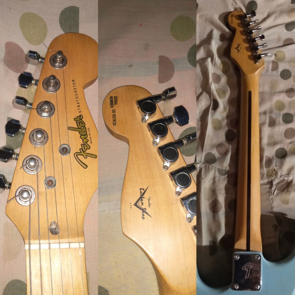 gitar fender costume usa