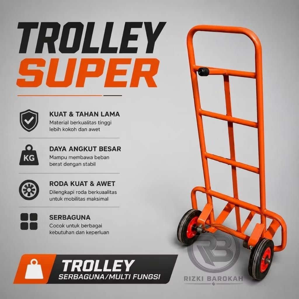 trolly barang trolly galon trolly serbaguna