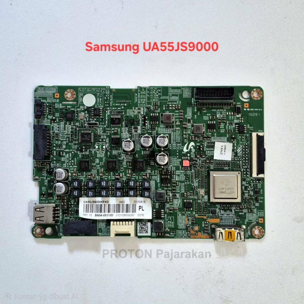 Mainboard LED Smart TV Samsung UA55JS9000 UA55JS9000K UA55JS9000KPXD Matherboard LCD BN41-02328A BN9