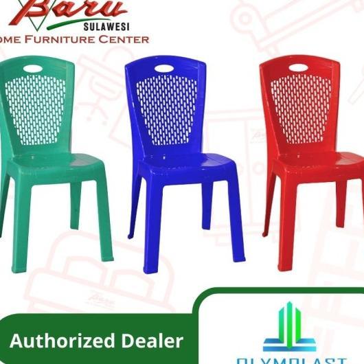 Paket Olymplast 3 Bh Kursi Plastik Ol 203 N - Khusus Makassar