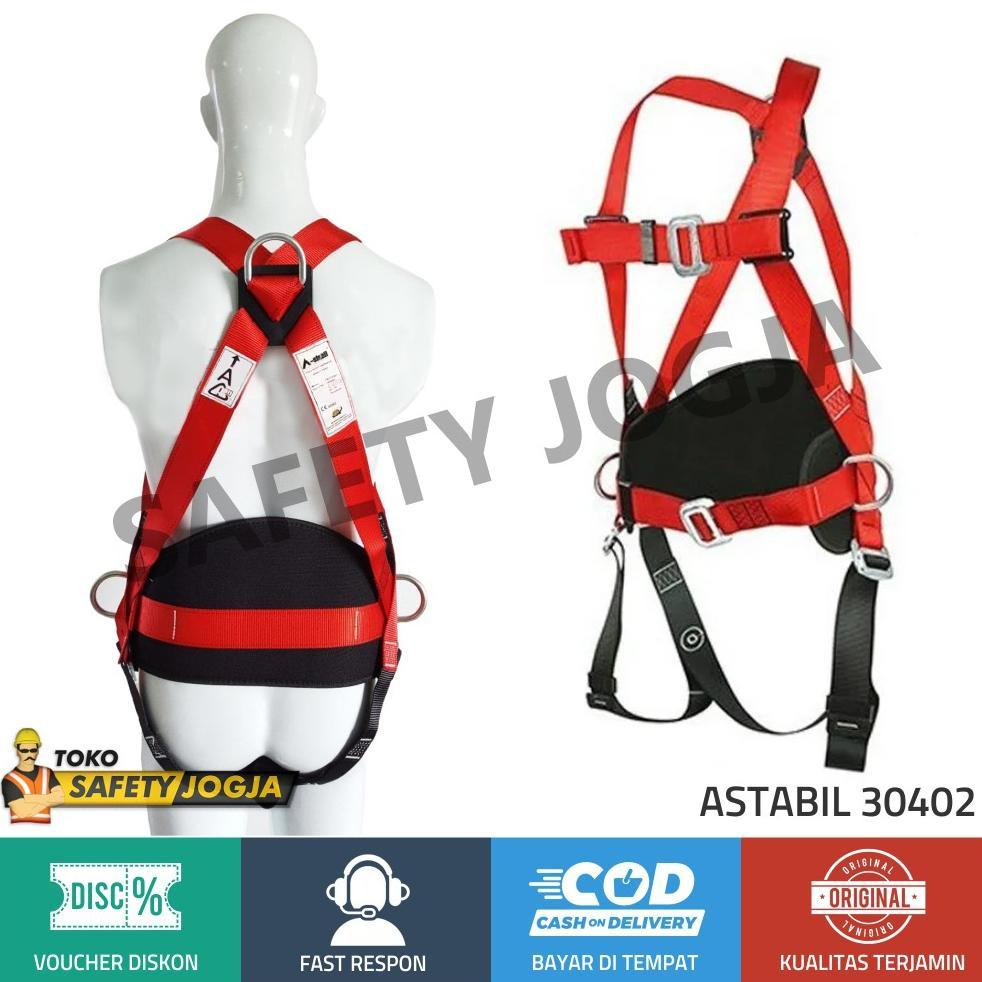 Sabuk Panjat Tebing Tower / FULL BODY HARNESS ASTABIL 30402 - ALAT KESELAMATAN SAFETY BELT